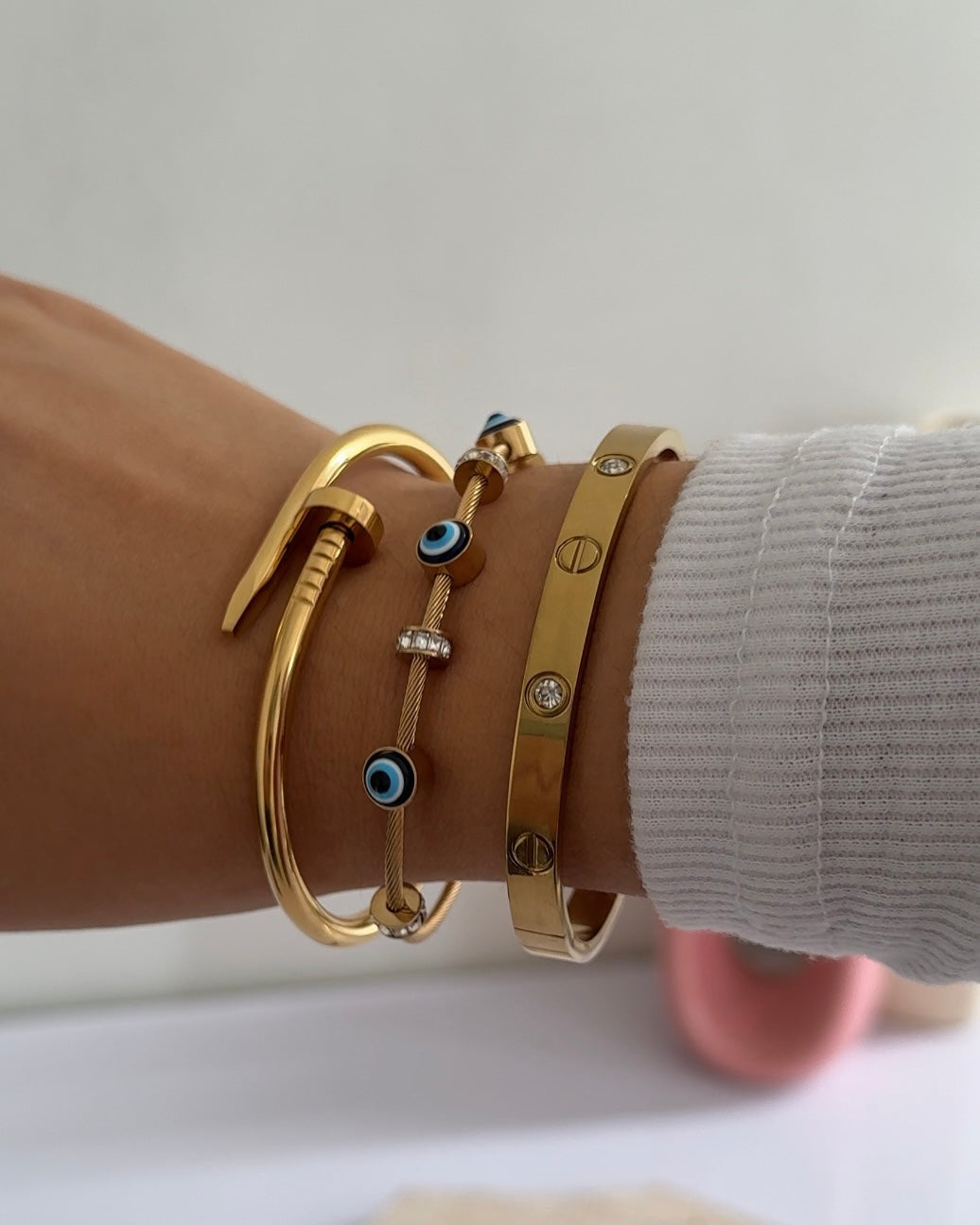KAAVRI Viral Bracelet Combo of 3 (Anti-Tarnish)