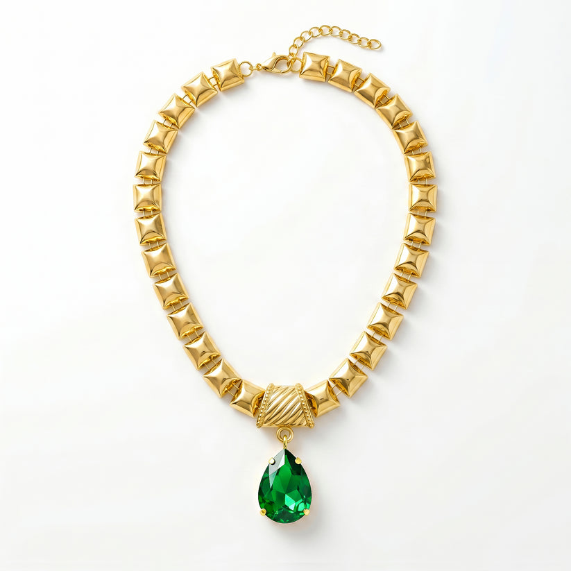 Geometric Solid Color Necklaces Accessories