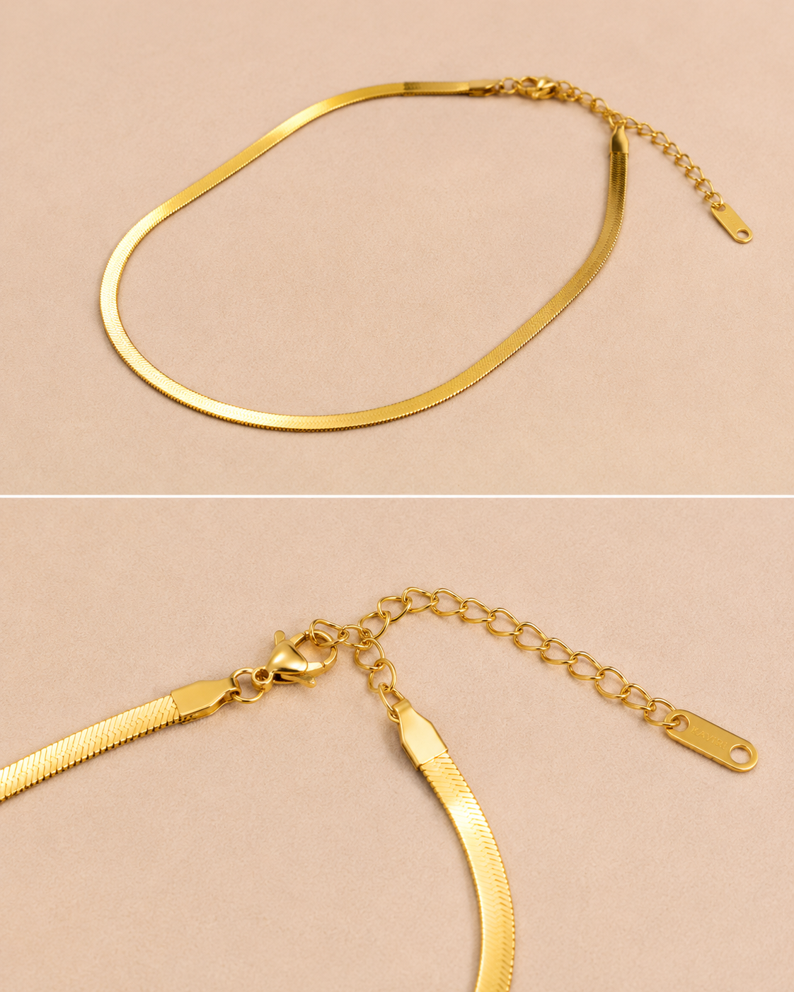 KAAVRI Daily Wear Gold Plated Chain for Women