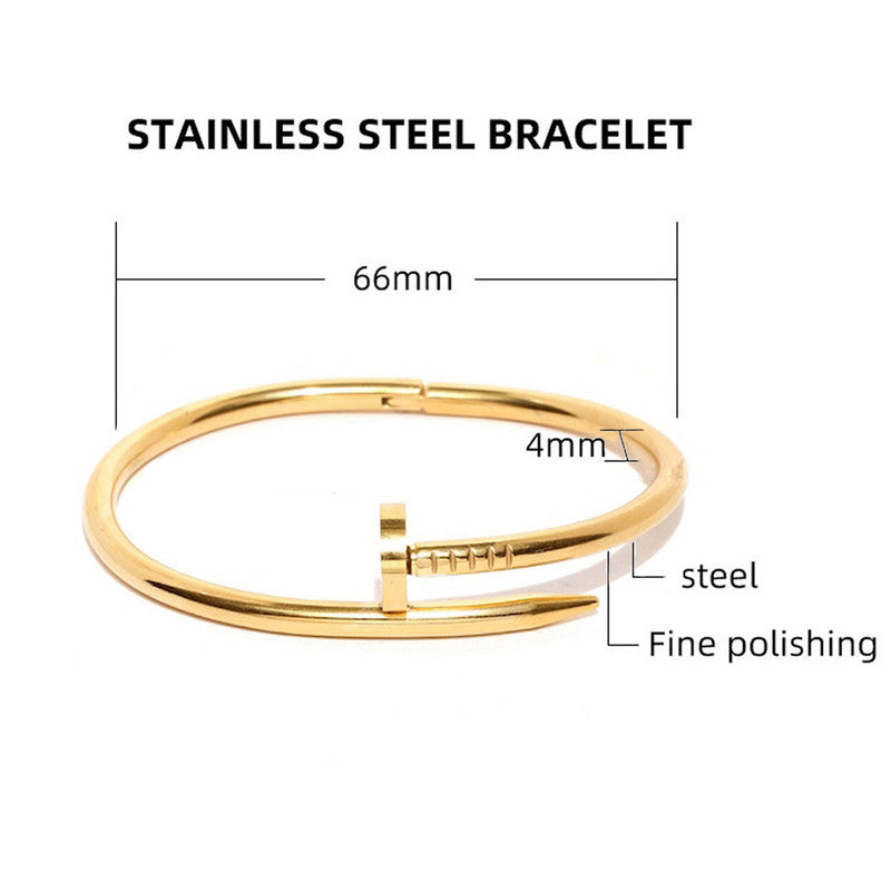 KAAVRI Nail Anti-Tarnish Bracelet for Women