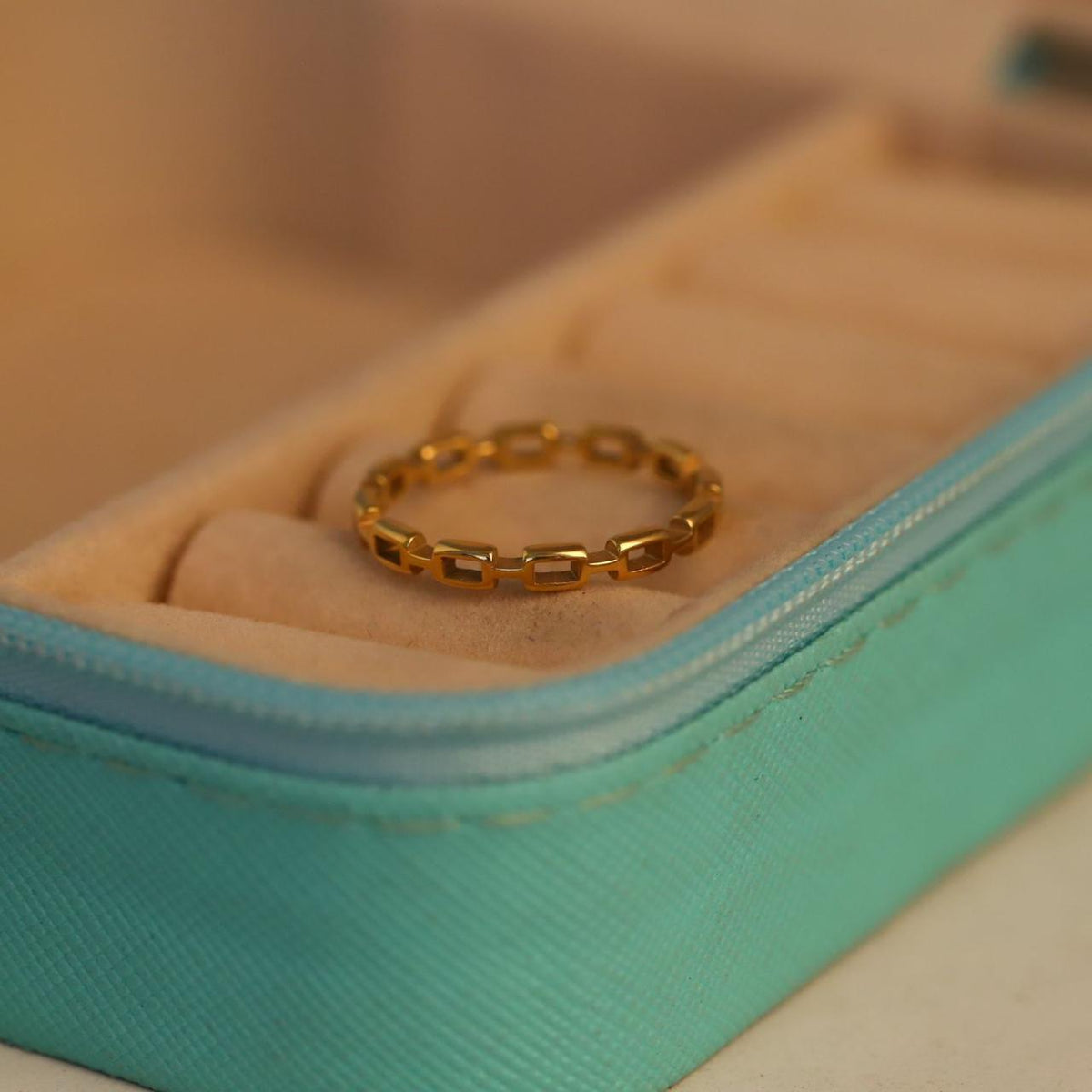 KAAVRI Combo of 3 - 22K Gold Plated Adjustable Rings for Women